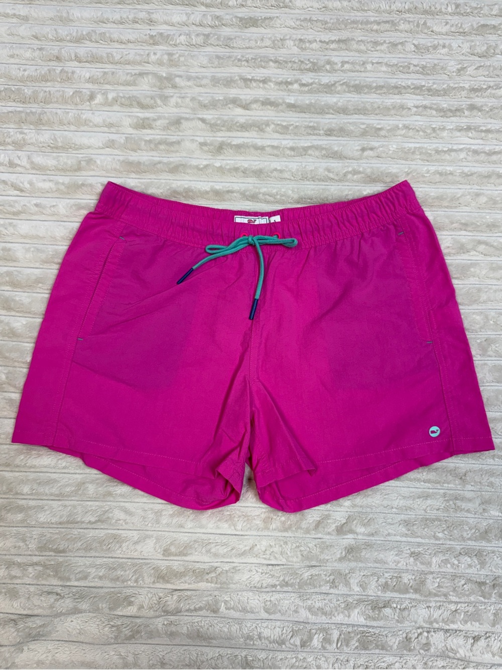 Vineyard Vines: Women's Hot Pink Performance Swim / Board Shorts, Size S